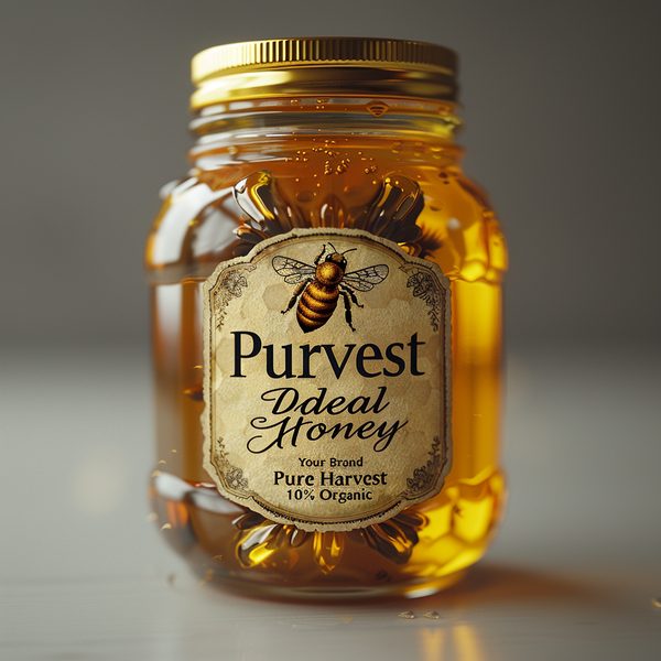 Concevoir l'étiquette miel idéale pour votre marque