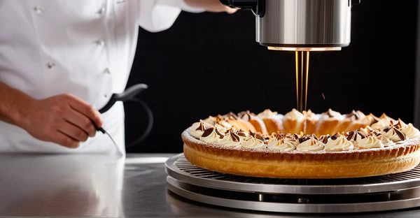 Les avantages du plateau tournant électrique en pâtisserie