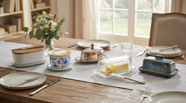 Les beurriers variés : alliez praticité et style à table !